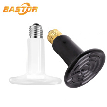 factory supply 100w 110v emitter infrared ceramic heating bulbs For Pet Reptile Chicken